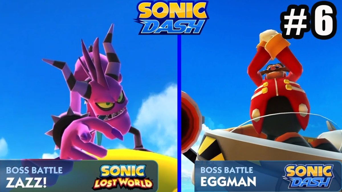 How Do You Beat Zazz in Sonic Dash: Endless Running