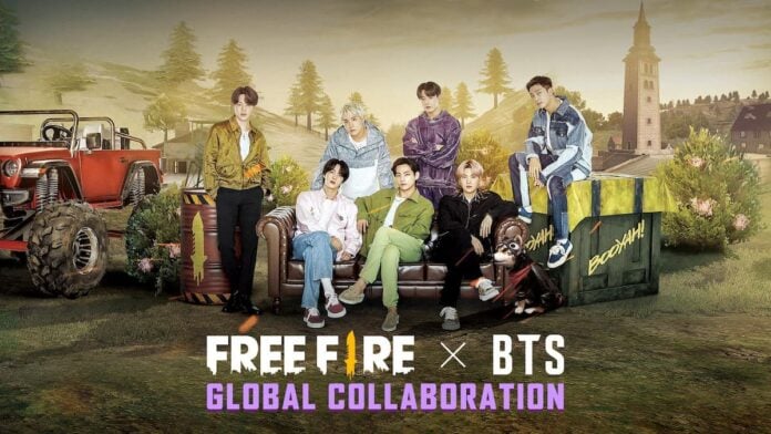 Garena Free Fire x BTS Collaboration