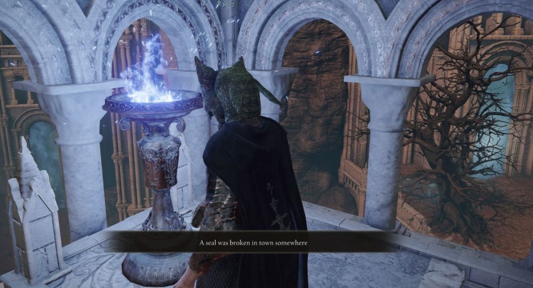How to Break the Seal at Sellia Town of Sorcery in Elden Ring Touch