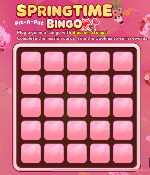 springtime bingo cookie run kingdom