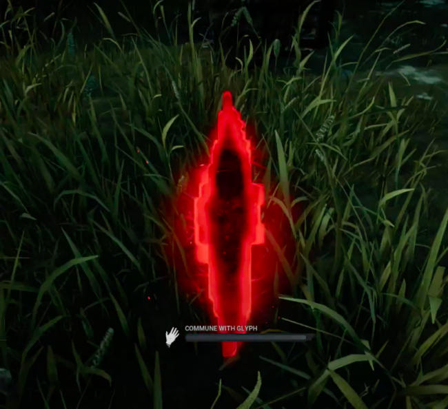 commune with the red glyph in dead by daylight