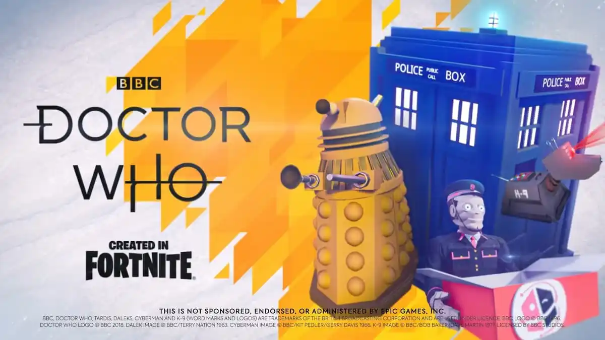 Fortnite x Doctor Who collaboration