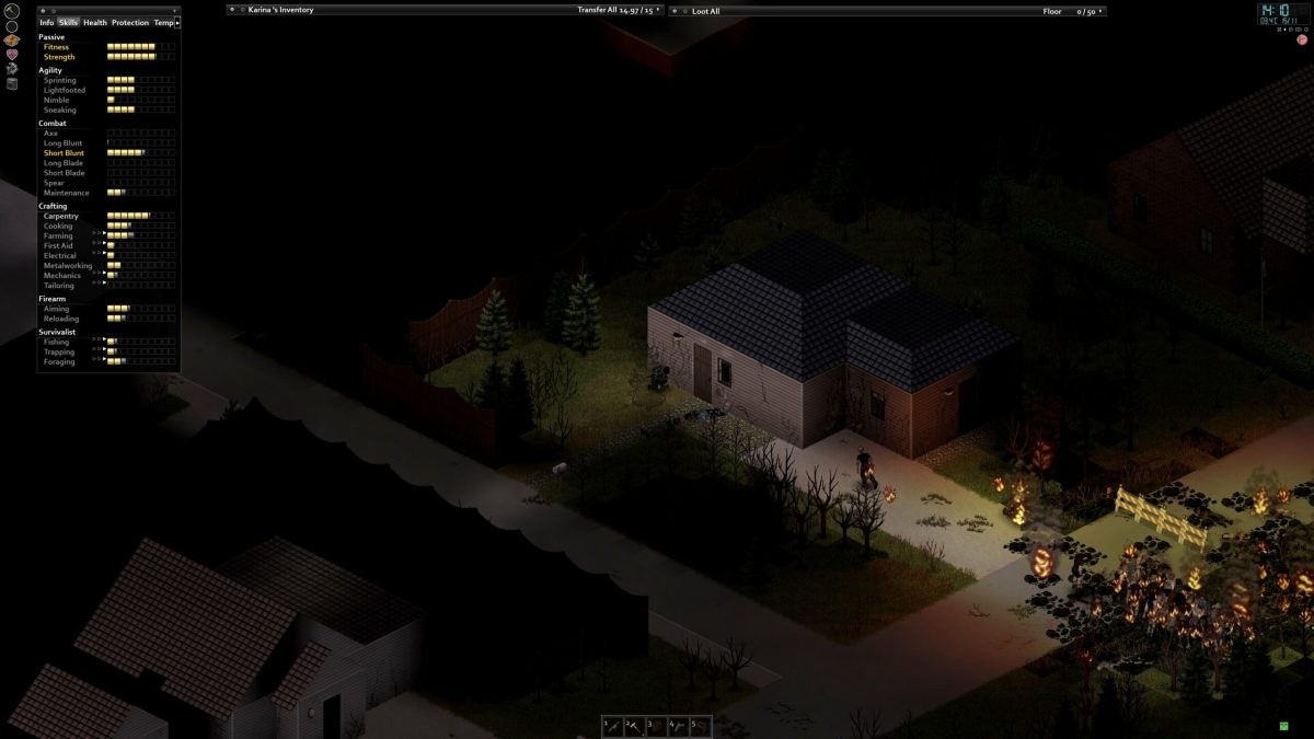 How to Burn Down a House in Project Zomboid on Steam Deck