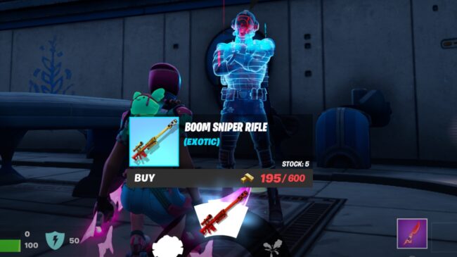 exotic weapon feature fortnite chapter 3 season2
