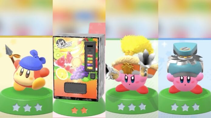 figurines in kirby forgotten land feature