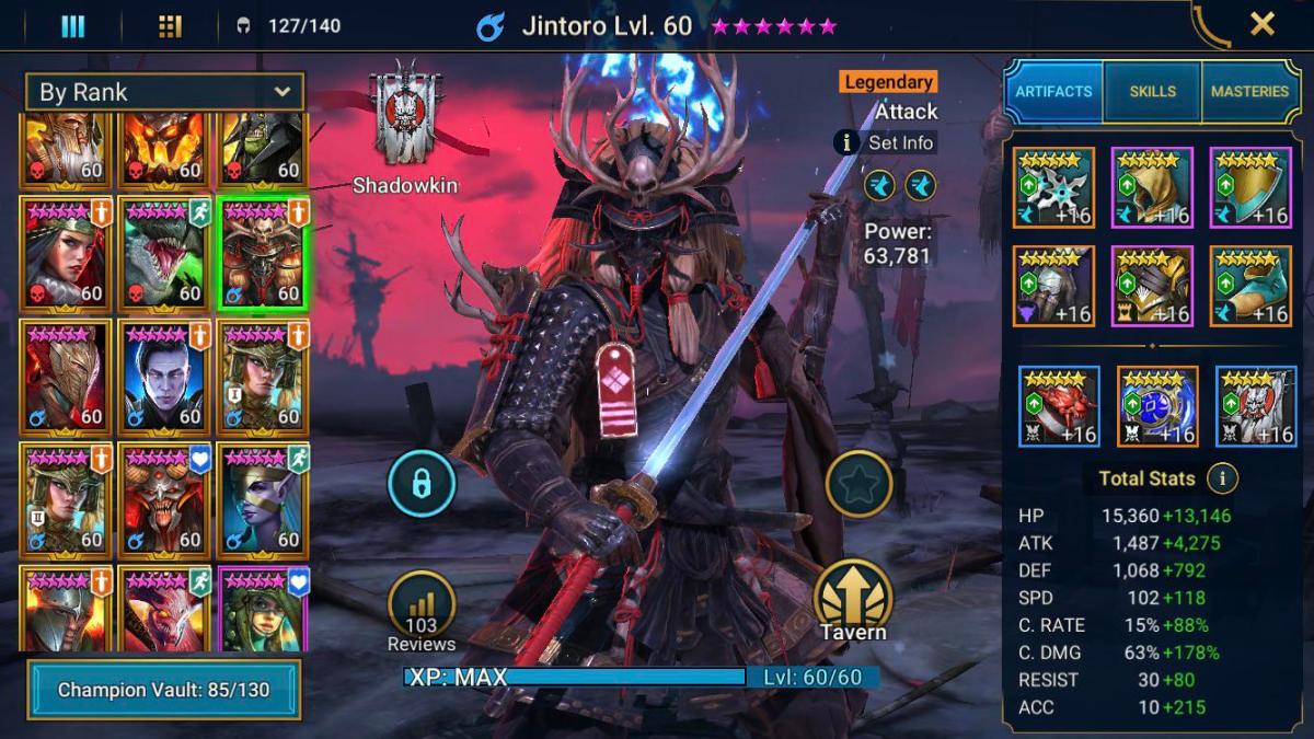 Who Is Jintoro in Raid: Shadow Legends