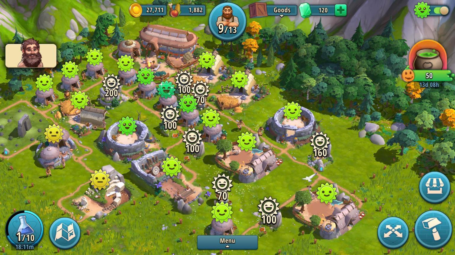 How to Create the Best Layout in Rise of Cultures Touch, Tap, Play