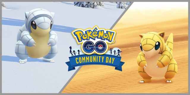 Pokemon GO Sandshrew Community Day – Details Inside