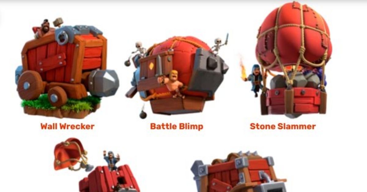 The Ways of Getting Siege Machine in Clash of Clans