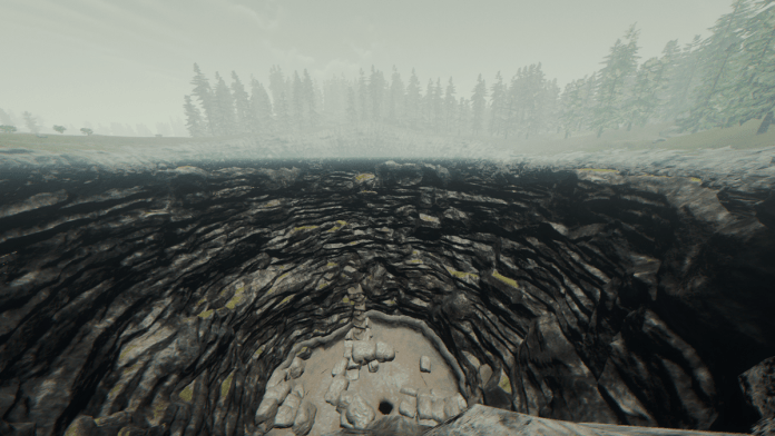 What Is at the Bottom of the Sinkhole (Big Hole) In the Forest on Steam Deck? Answered
