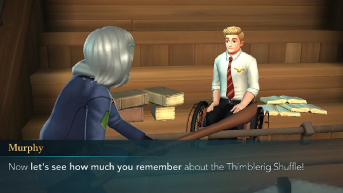 How to Learn the Thimblerig Shuffle in Harry Potter: Hogwarts Mystery ...