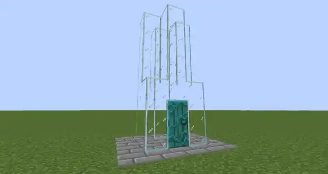 Building elevator in Minecraft