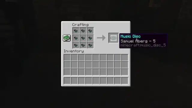 Crafting Music Disc 5