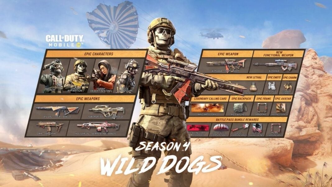 COD Mobile Wild Dogs Battle Pass