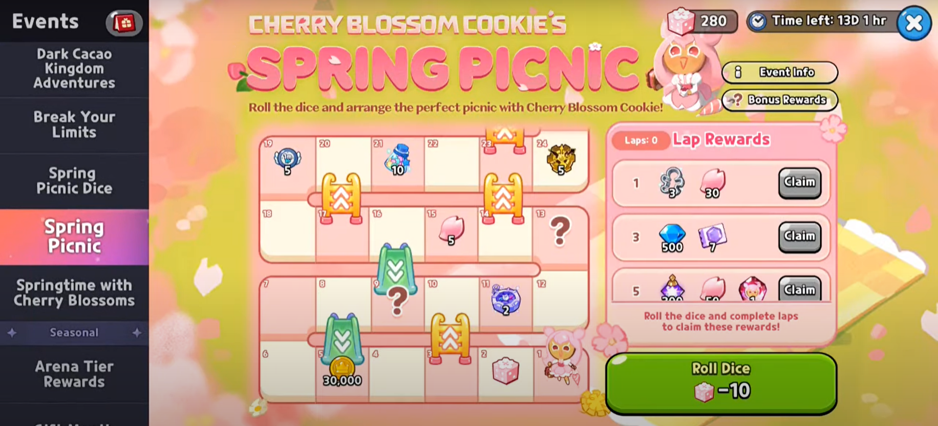 Cookie Run: Kingdom Spring Picnic Event Tips