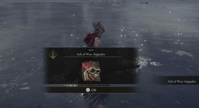 Elden Ring Seppuku Ash of War