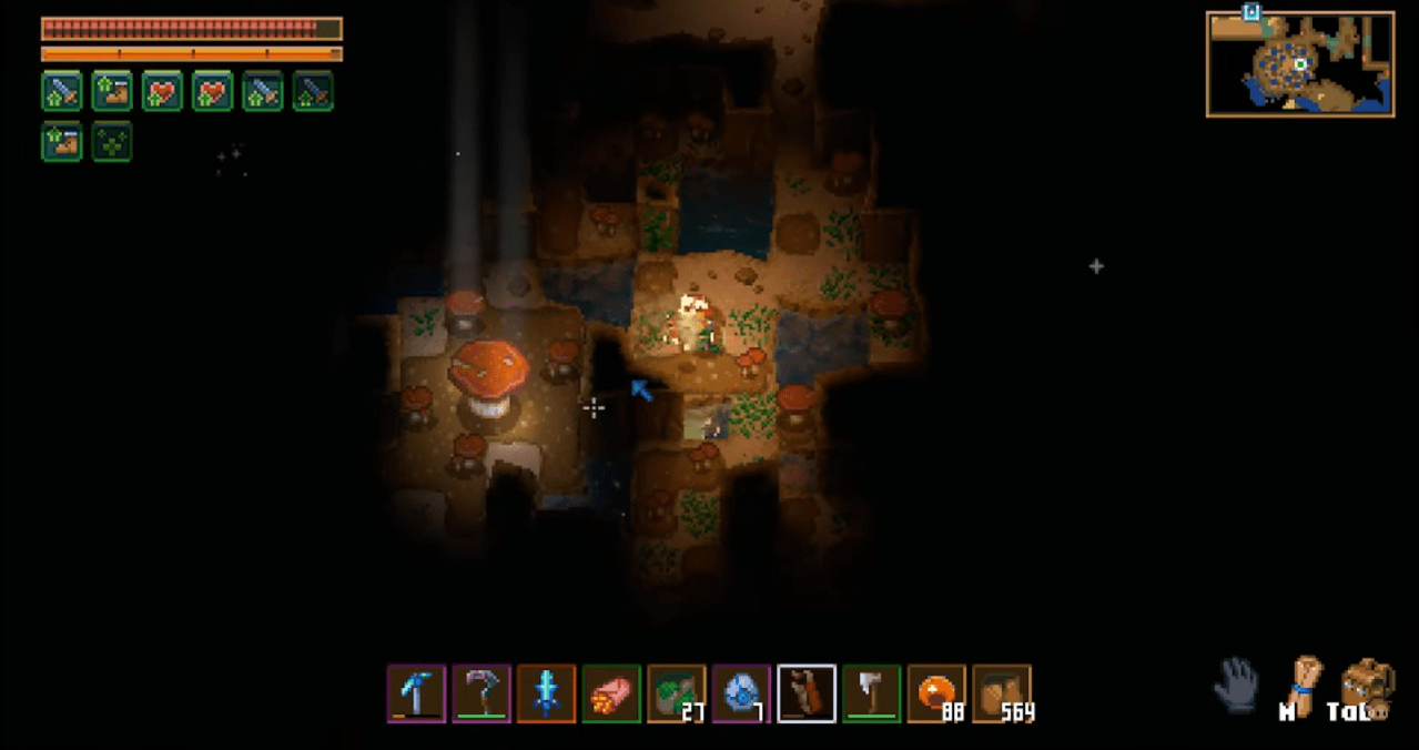 Giant Mushroom Core Keeper