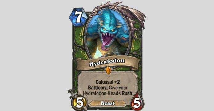 How to Get and Use Hydralodon in Hearthstone