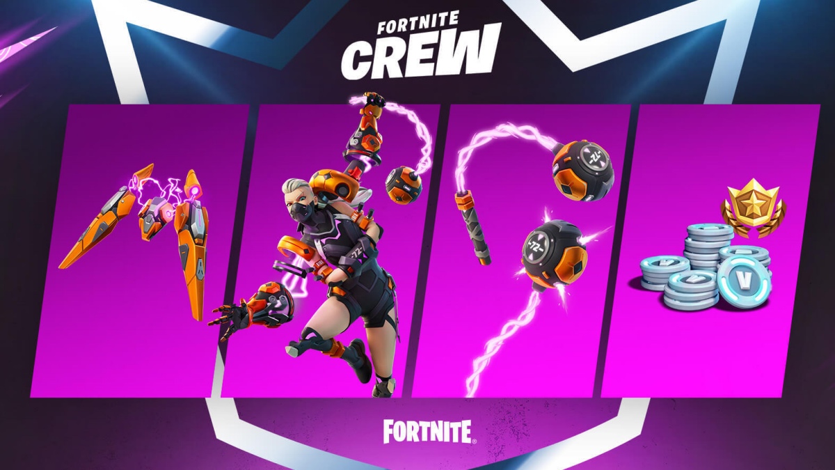 How To Get All New Fortnite Crew Skin Touch Tap Play