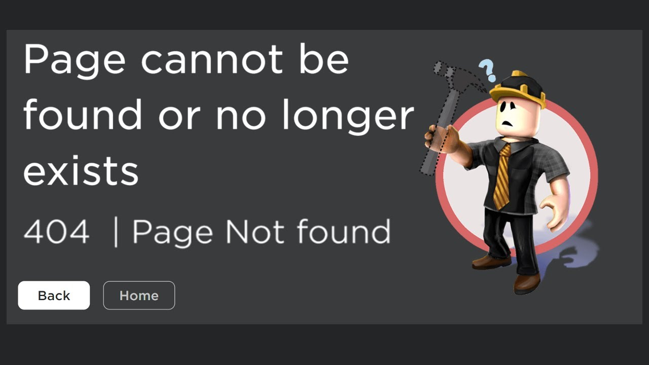 How to Fix Error 404 in Roblox