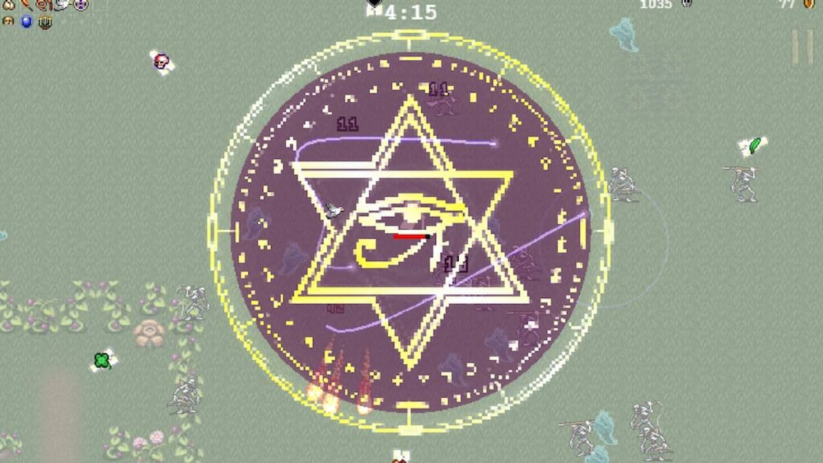 How to Evolve Pentagram in Vampire Survivors Touch, Tap, Play