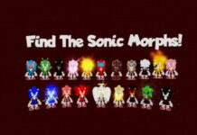 How to Get the Spider Sonic in Roblox Find the Sonic Morphs