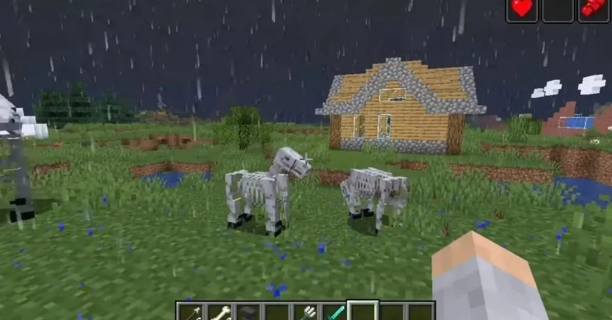How To Tame A Skeleton Horse In Minecraft Touch Tap Play