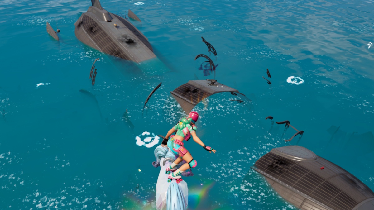 Where Are the Crashed IO Airships in Fortnite Touch, Tap, Play