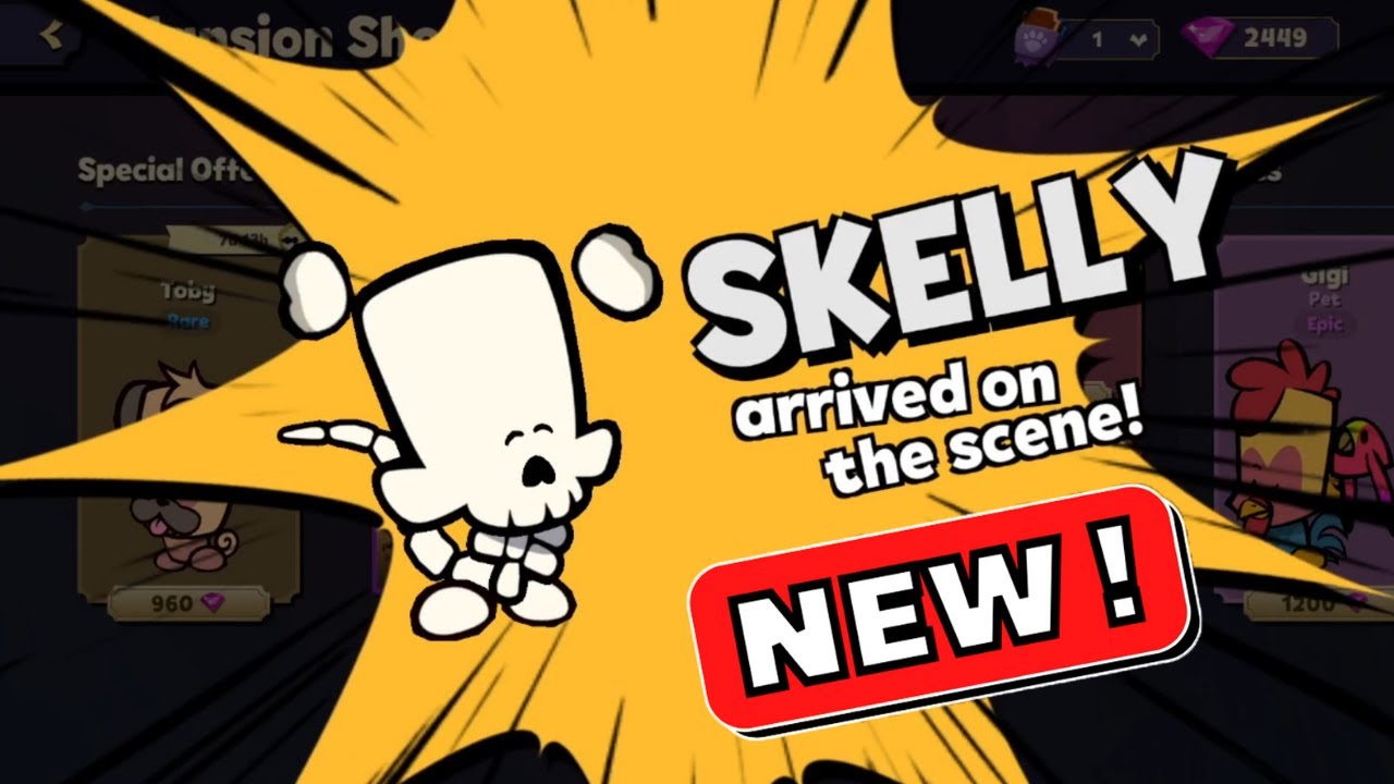 How to Get Skelly in Suspects Mystery Mansion Touch, Tap, Play