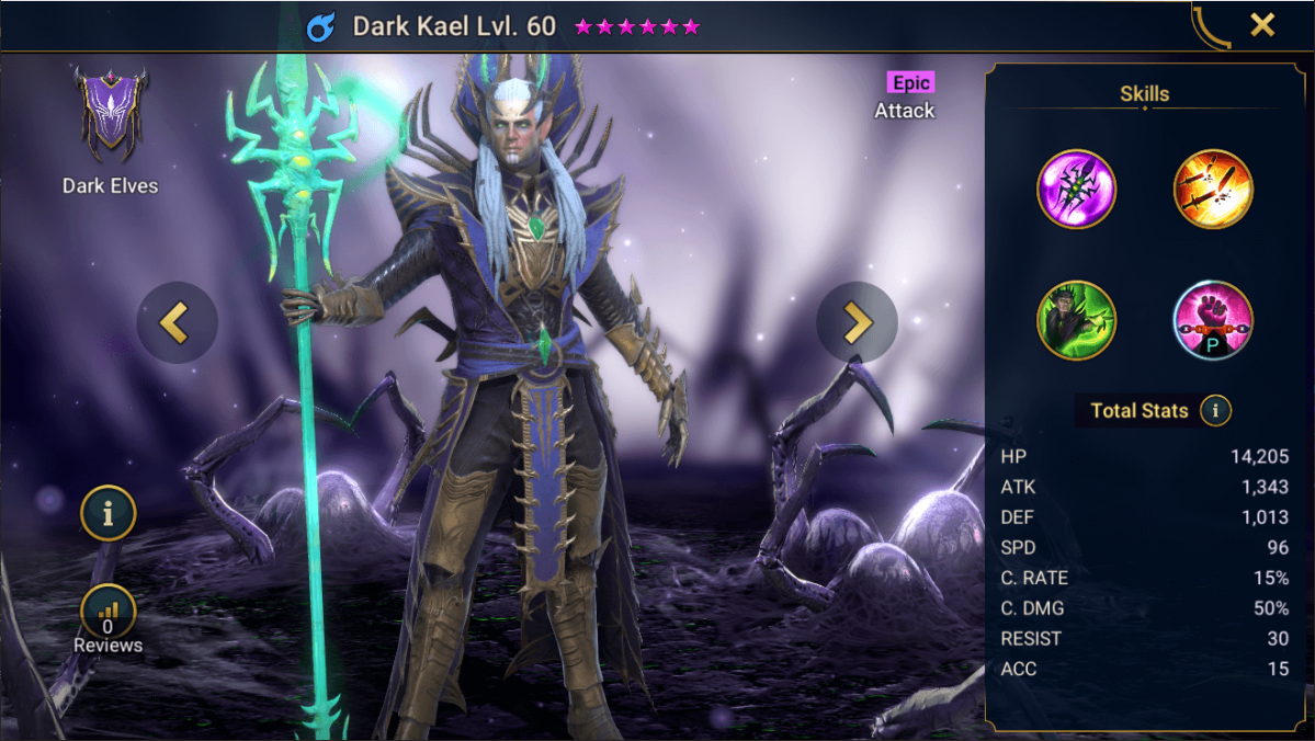 Best Gear And Skills For Kael Guide in Raid: Shadow Legends