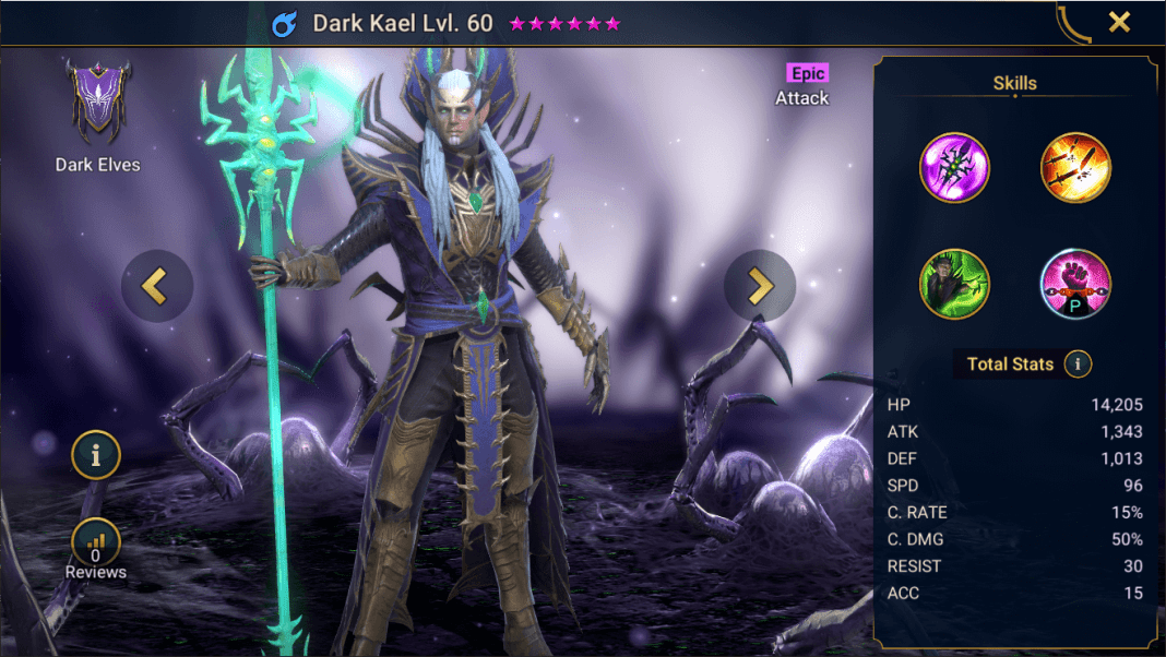 Best Gear And Skills For Kael Guide in Raid Shadow Legends
