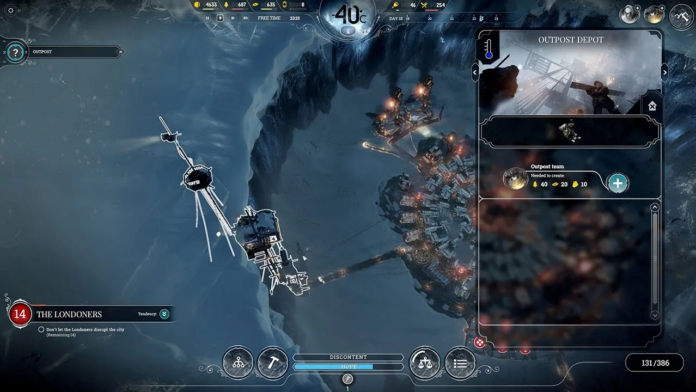 How to Build an Outpost in Frostpunk - Guide and Tips