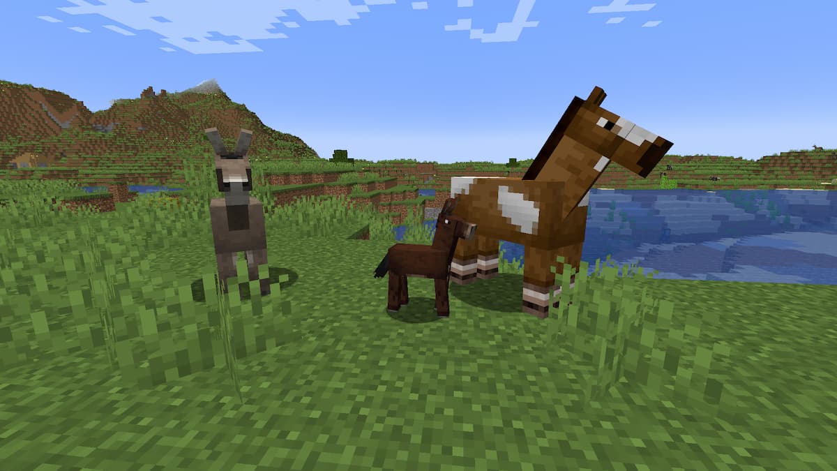 How to Get a Mule in Minecraft Bedrock Edition Touch, Tap, Play