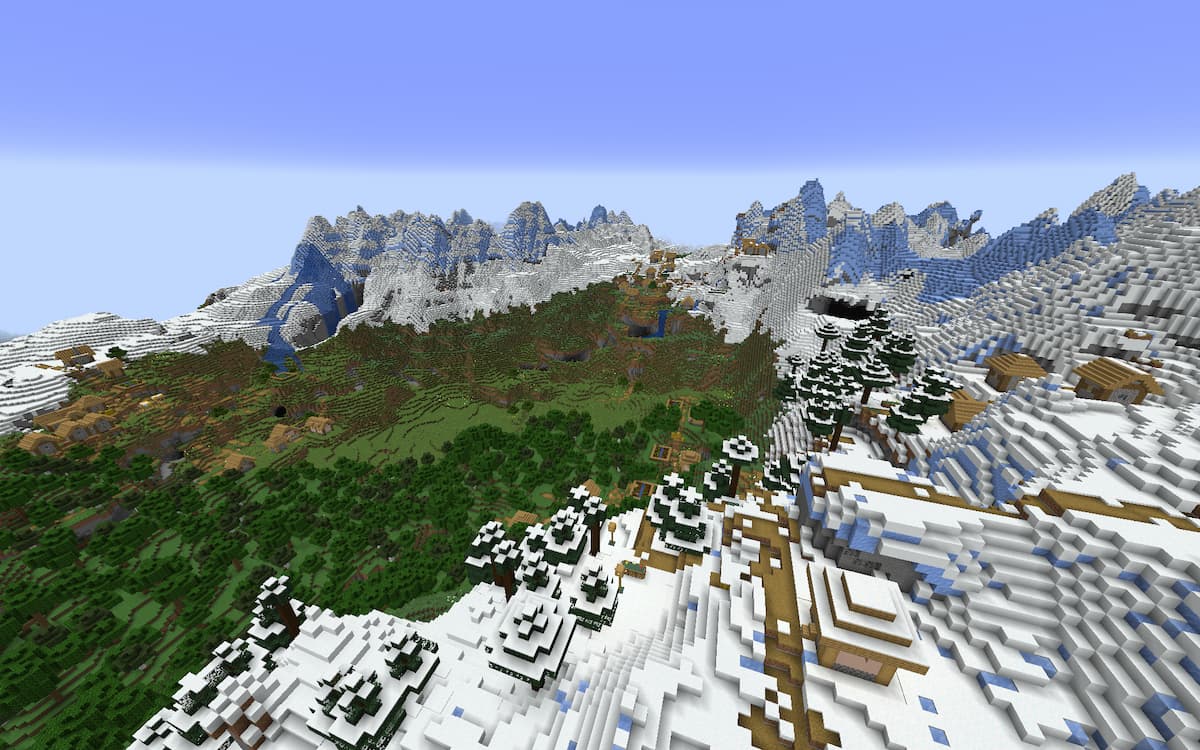 village seeds minecraft