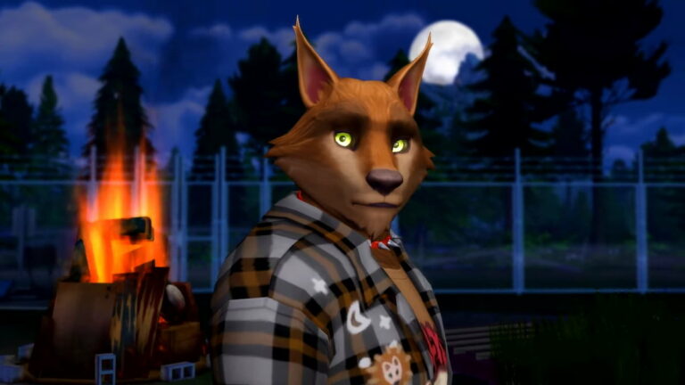 creando hombres lobo en Los Sims 4