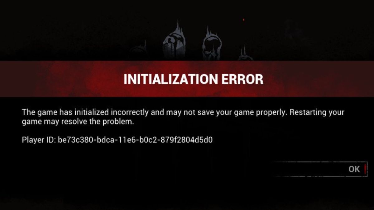 How To Fix Dead By Daylight Initialization Error Touch Tap Play
