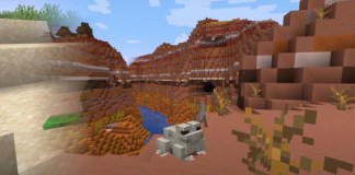 a silver frog in minecraft