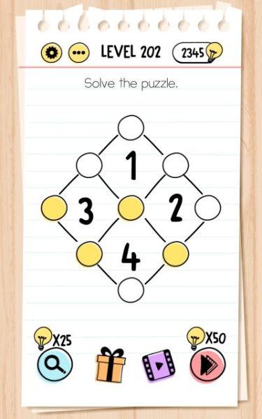 Brain Test Tricky Puzzles: Answers For Levels 201-250