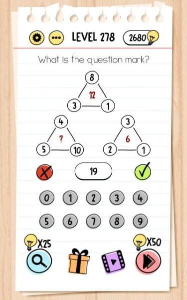 Brain test tricky puzzles level 297 solution or walkthrough 