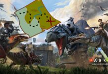 dinosaurs and a map in ark survival evolved