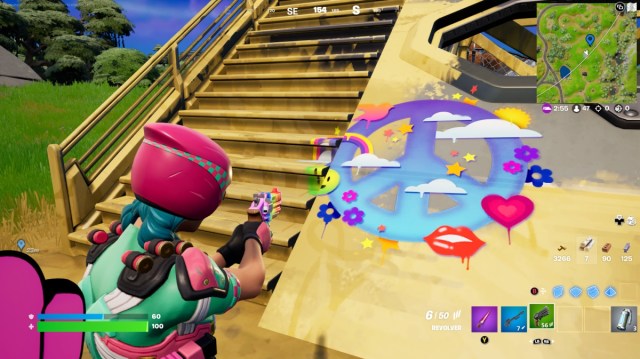 peace sign spray fortnite