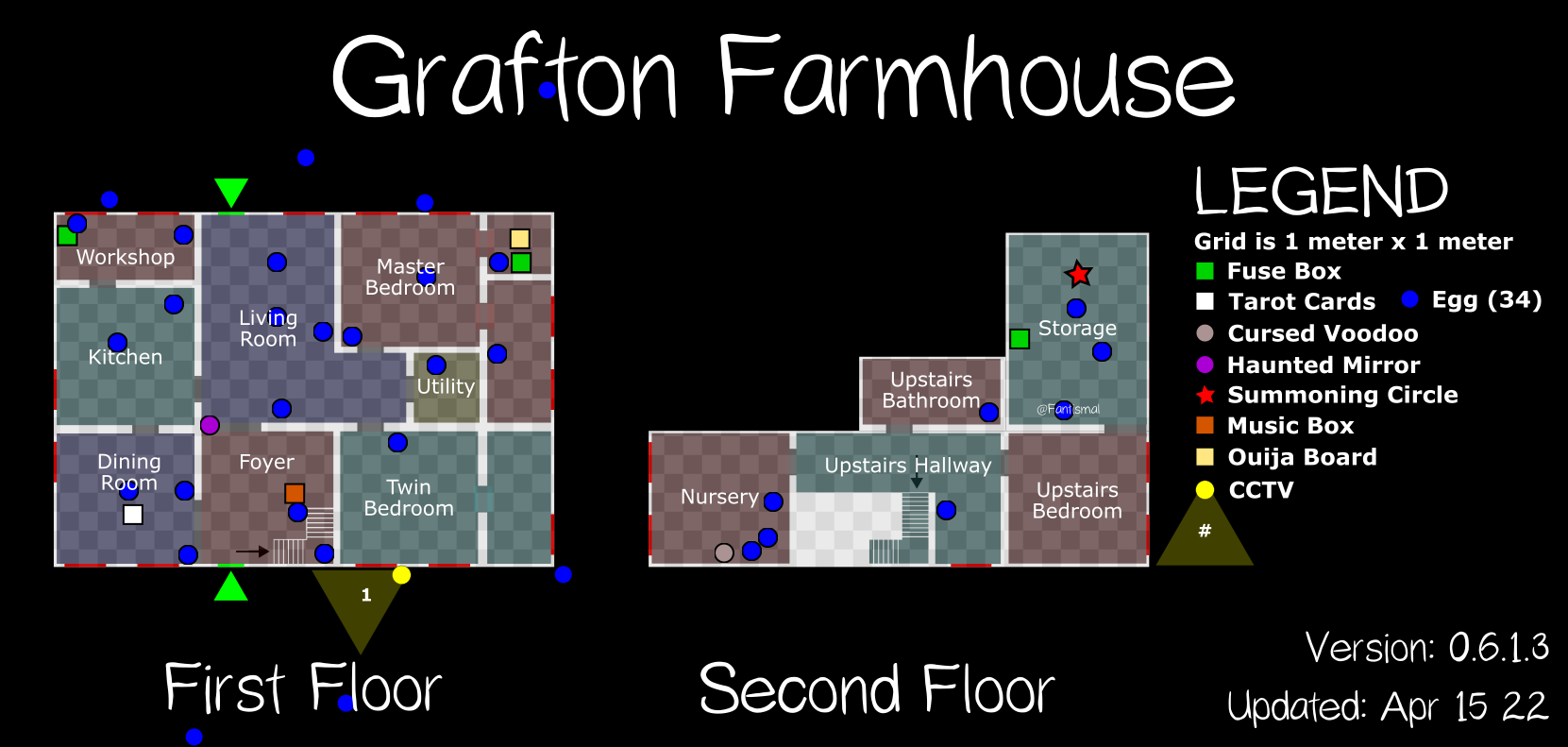 grafton farmhouse phasmophobia cursed item locations