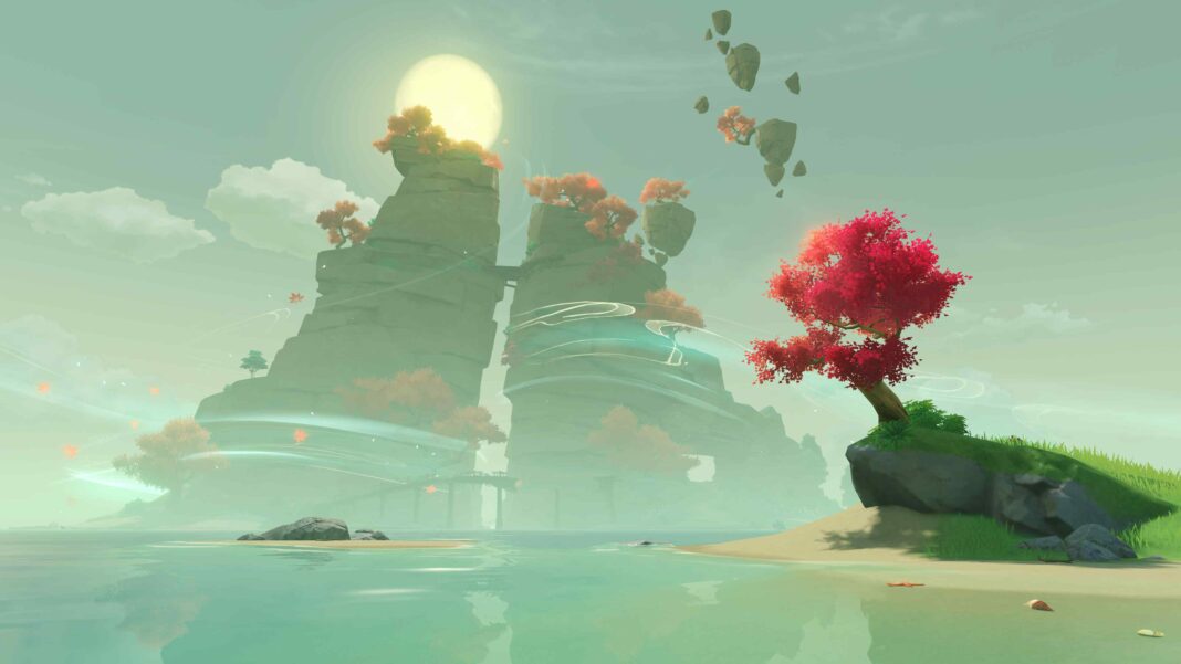 Genshin Impact All Echoing Conch Location Day 2 Golden Apple