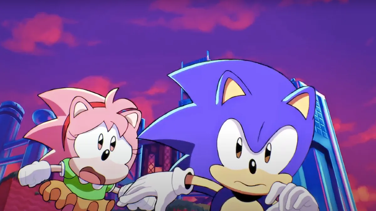 amy and sonic in sonic origins
