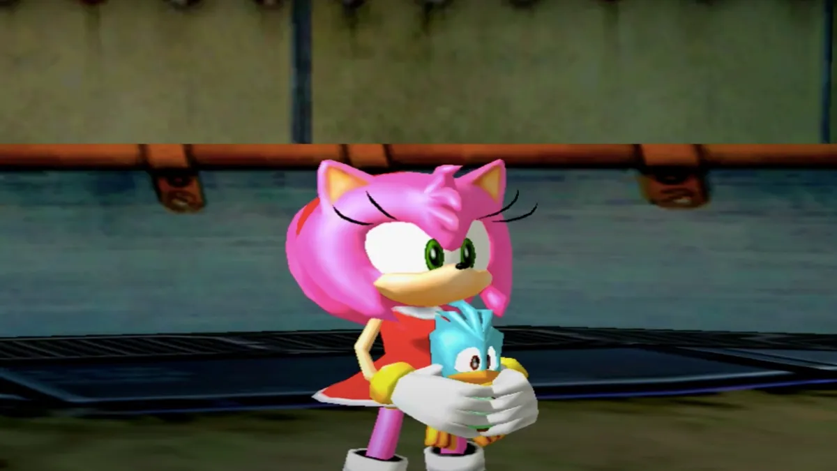 Amy in Sonic Adventure DX.