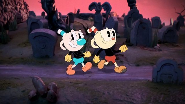 Cuphead and his brother