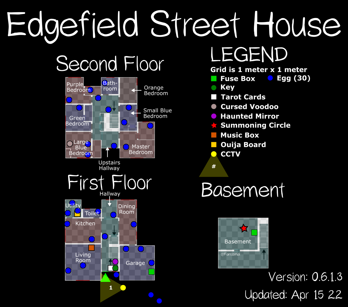 phasmophobia cursed object location edgefield st house