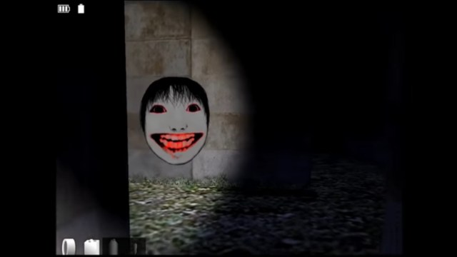 Yoshie chasing you in Death Forest.