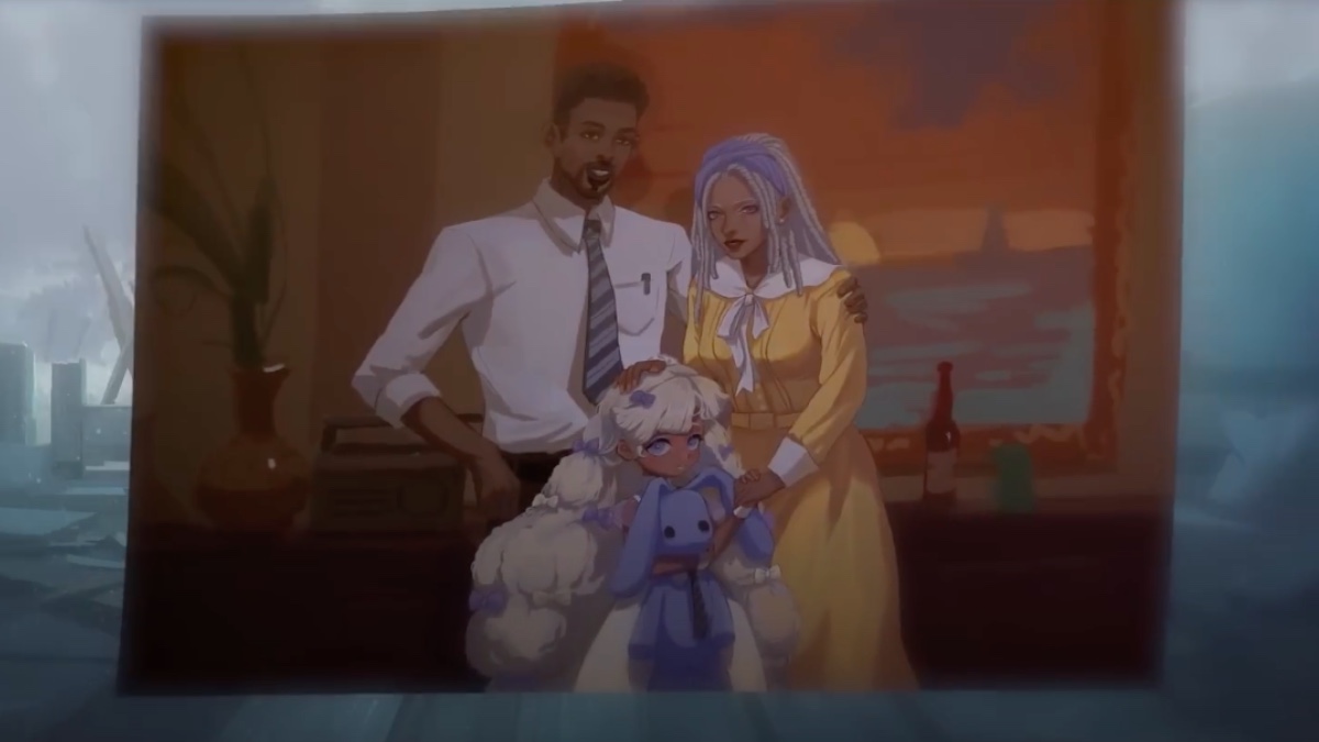 Zora from Dislyte with her parents.
