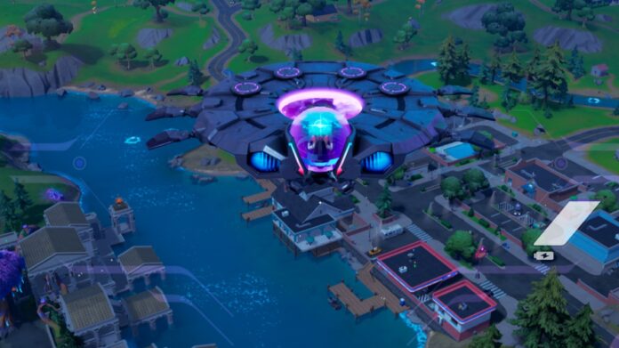 fortnite flying saucer feature